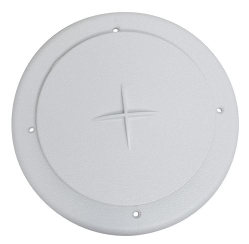 Valterra RV Ceiling Air Vent With Rotating Damper, 4" Diameter, White