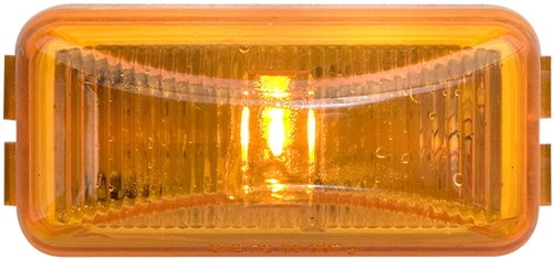 Optronics AL90ABP Fleet Count Mini LED Side Marker Light Replacement Lens - Amber