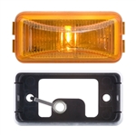 Optronics AL90AK Fleet Count Mini LED Side Marker Light With Base - Amber