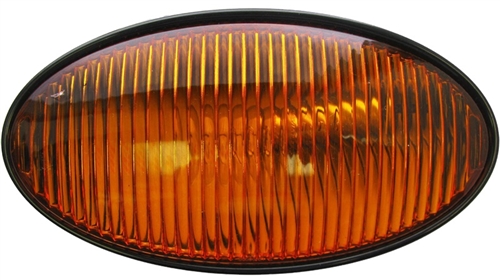 Optronics RVPL5ABP RV Porch Light - Amber Lens