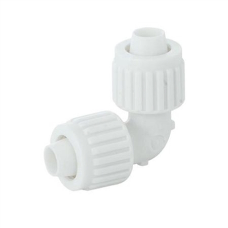 ESCO Flair-It RV Fresh Water Coupler 90 Degree Elbow Fitting - White