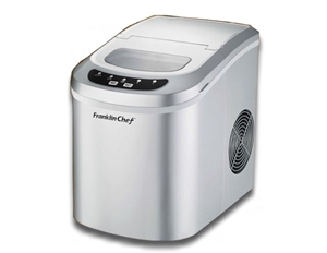 Silver Portable Ice Maker