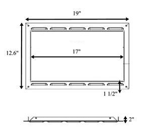 Franklin Chef Compact Microwave Trim Kit