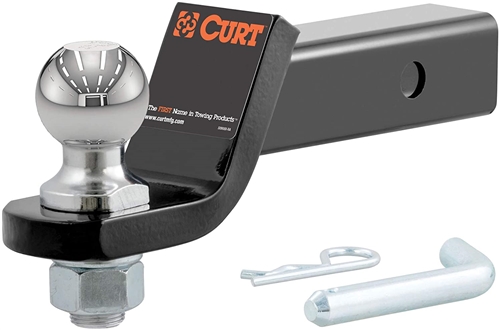 Curt 2" Drop Hitch Ball Mount With 2" Ball