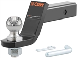 Curt 4" Drop Hitch Ball Mount With 2" Ball