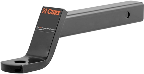 Curt 45270 2" Hitch Ball Mount, 2" Rise, 4" Drop, 13" Length - 7,500 Lbs