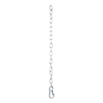 Curt 27" Trailer Safety Chain With Snap Hook, 5,000 Lbs