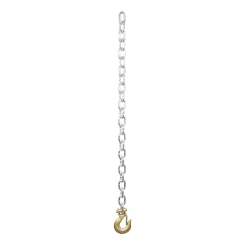 Curt 35" Trailer Safety Chain With Clevis Hook, 11,700 Lbs