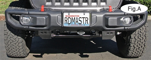 Roadmaster 521450-4 EZ4 Base Plate Kit - Jeep Wrangler 18-19