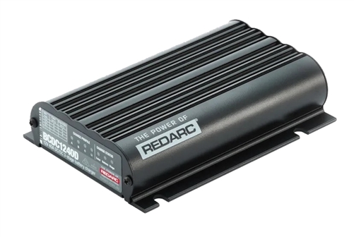 Redarc BCDC1240D Dual Input 40A In-Vehicle DC Battery Charger