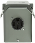 Parallax Outdoor RV Power Outlet - 120/240V, 50A