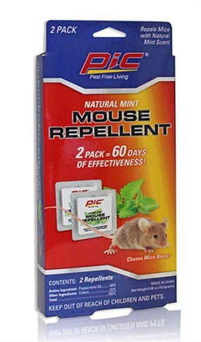 PIC MR2 Natural Mint Mouse Repellent - 2 Pack