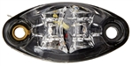 Valterra DG52440VP Dragon's Eye Amber LED Side Marker Light - Clear Lens