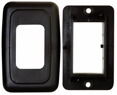 Valterra DGPB3515VP Single Switch Plate Cover - Black