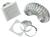 Splendide Paintable Standard Dryer Vent Kit