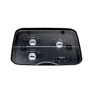 Suburban Flush Mount Glass Cover for 3 Burner, Drop-In Cooktop