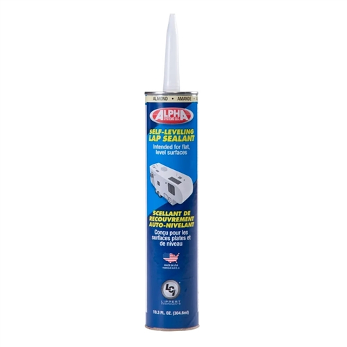 Alpha Systems 1021 Low VOC Self-Leveling Lap Sealant - Almond - 10.3 Oz