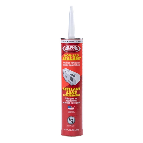 Alpha Systems 1010 Low VOC Non-Sag Sealant - White - 10.3 Oz