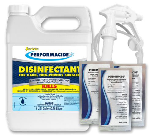 Star Brite 102000 Performacide Disinfectant And Deodorizer Kit With Pump Sprayer - 1 Gallon