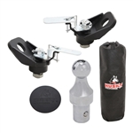 Husky Towing Gooseneck Trailer Hitch Accessory Kit With 2-5/16 Inch 35000 Pound Capacity Ball