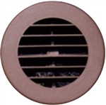 Valterra A10-3347VP Heat Vent - Walnut - 4"