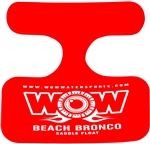 Wow Sports Beach Bronco Floating Foam Pool Seat - Red