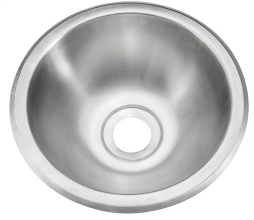 Pure Liberty Manufacturing PLM-1010-304-22 Stainless Steel Sink - 10" Diameter