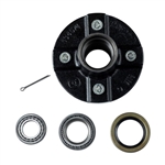 Lippert Idler Hub With Bearing Cone Kit - 4 On 4" Bolt Pattern - 2,200 Lbs