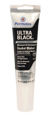 Permatex 82150 Ultra Black Oil Resistant Silicone Gasket Maker - 3.35 Oz