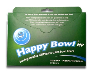 Happy Bowl HB1212-MP Toilet Bowl Liners