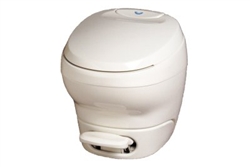 Thetford 31085 Bravura High Profile RV Toilet Without Water Saver - Parchment