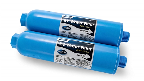 Camco 40045 TastePURE KDF/Carbon Water Filter - 2 Pack