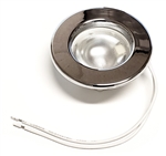 FriLight Pinto LED Ceiling Light With Chrome Trim - 240 Lumens - Warm White