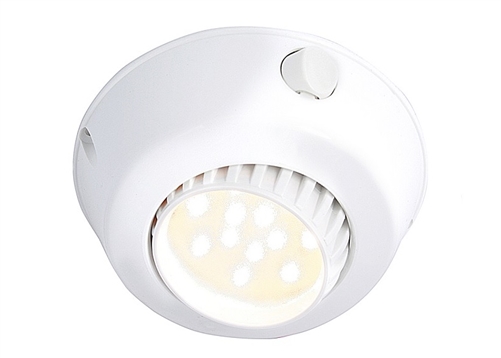 FriLight Comet S LED Adjustable Surface Mount Light With Switch - 240 Lumens - Warm White