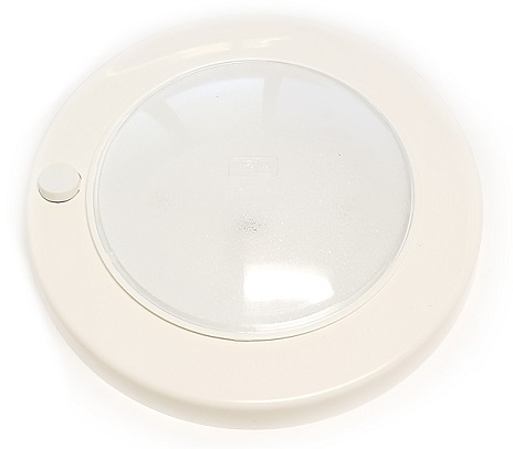 FriLight Saturn Halogen Ceiling Light With White Trim & Switch - 10W Xenon Bulb