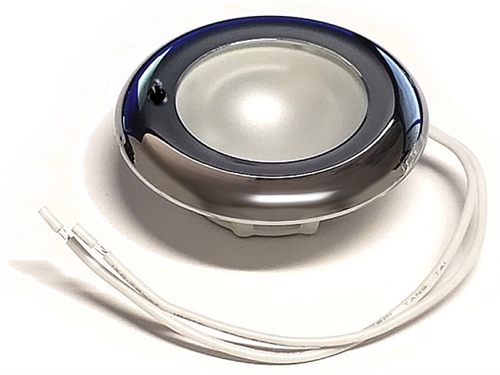 FriLight Nova Halogen Ceiling Light With Switch - 10W Xenon Bulb - Chrome Trim