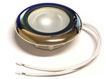 FriLight Nova Halogen Ceiling Light With Switch - 10W Xenon Bulb - Gold Trim