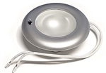 FriLight Nova LED Light With Silver Trim & Switch - 284 Lumens - Cool White