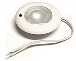 FriLight Nova LED Ceiling Light With White Trim & Switch - Red