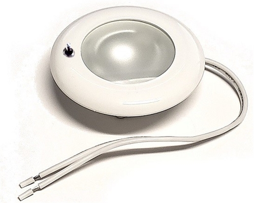 FriLight Nova Dual-Color LED Ceiling Light With White Trim & Switch - 3 Red, 6 Warm White