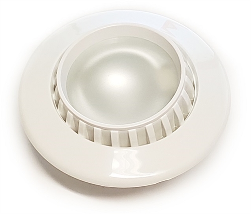 FriLight Comet LED Adjustable Light With White Trim & Switch - 240 Lumens - Warm White