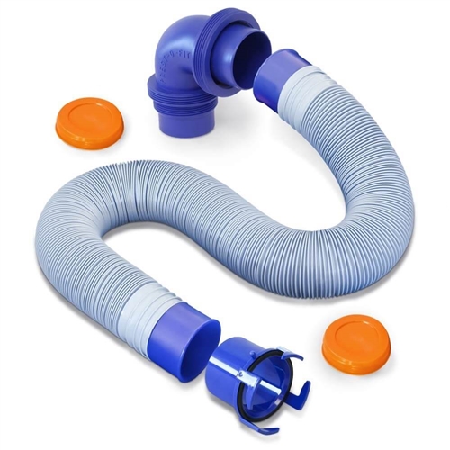 Prest-O-Fit 1-0202 Blueline 10' Quick Connect Sewer Kit - 5 pc.