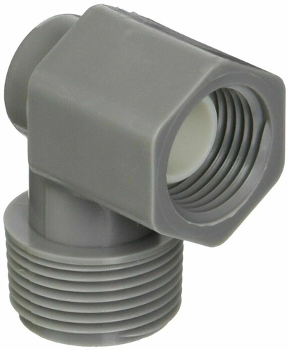 Zurn Pex QSE43TF Street Elbow Adapter, 3/4" MPT x 1/2" FPT