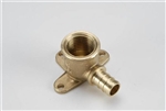 Elkhart Supply 41181 BestPEX Brass Drop-Ear Elbow - 1/2" Insert x 1/2" FTP