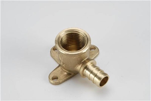 Elkhart Supply 41181 BestPEX Brass Drop-Ear Elbow - 1/2" Insert x 1/2" FTP