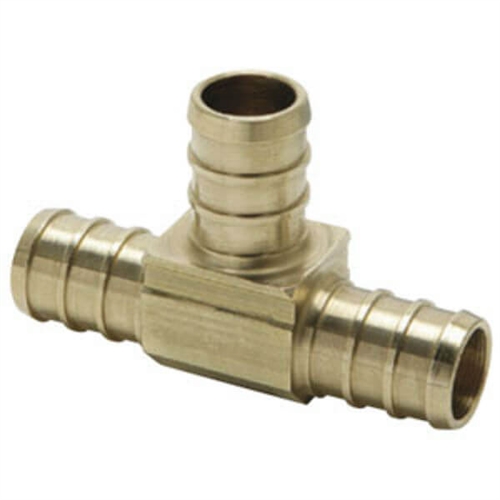 Elkhart Supply 51150 BestPEX Brass Insert Tee - 3/8"