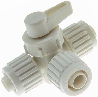 Flair-It 16914 3-Way Center Drain Valve - 1/2" PEX