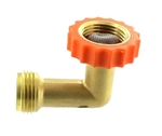 Valterra Brass 90 Degree Hose Saver