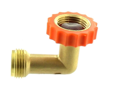 Valterra Brass 90 Degree Hose Saver