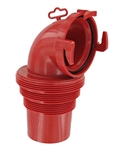 Valterra F02-3112 90 Degree EZ Coupler Bayonet Sewer Fitting